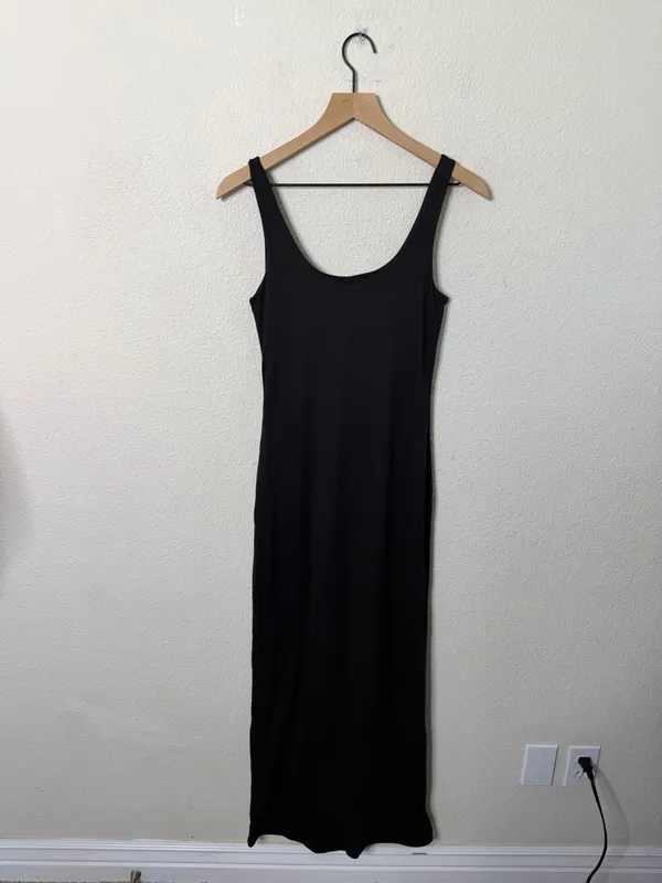Bumpsuit Elle Dress Black Maxi Tank Sleeveless Womens Size S - Image 5