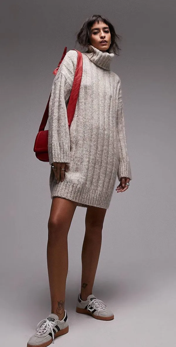 Topshop Sweater Dress - Image 5