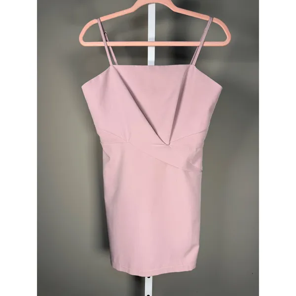 superdown Sophy Pink Bodycon Mini Dress Cocktail Party‎ Barbiecore M Revolve - Image 4