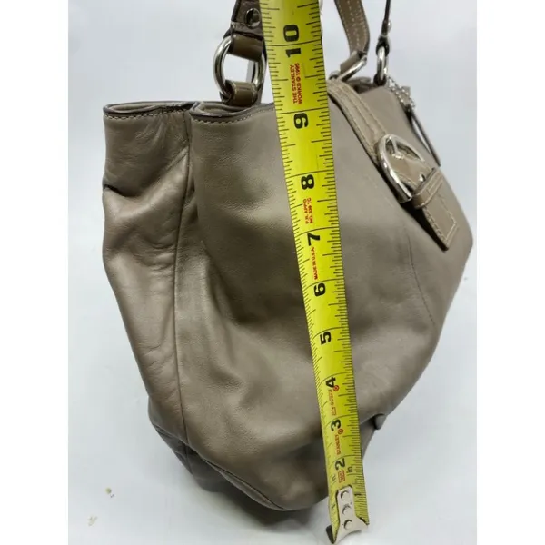 COACH Medium/ Large Leather Brown Shoulder Bag - Image 4