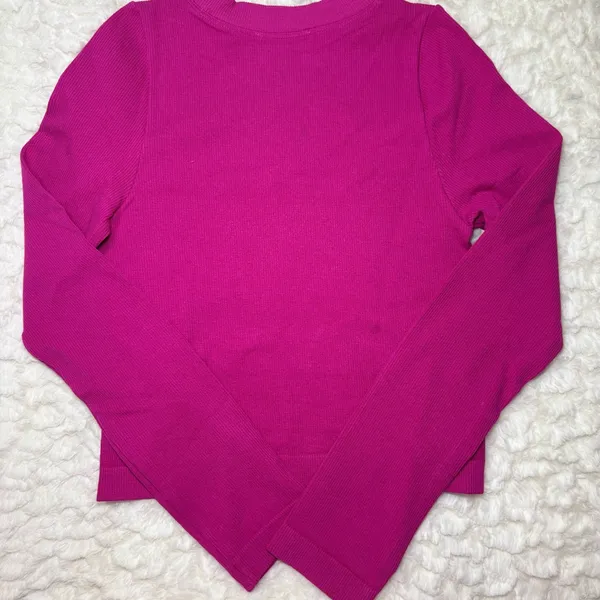 Happily Grey Women's Long Sleeve Top - Pink - Image 3