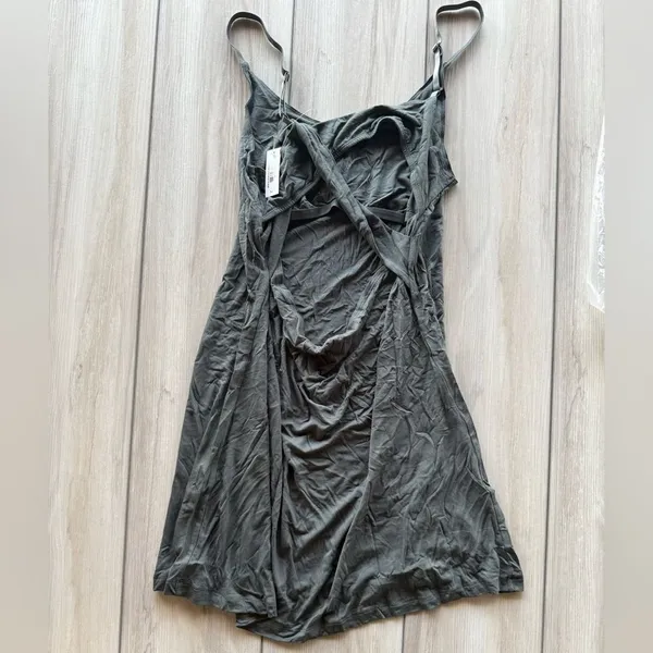 Adore Me The Suzie Slip Grey Medium NWT IN PACKAGE - Image 4