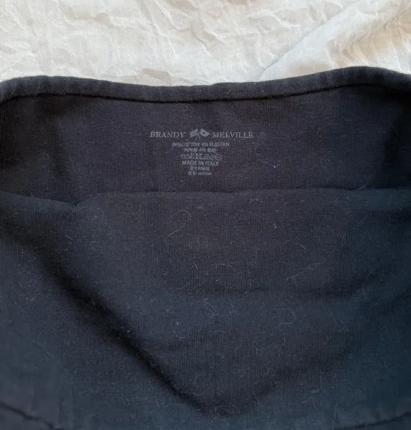 Brandy Melville navy blue tube top - Image 3