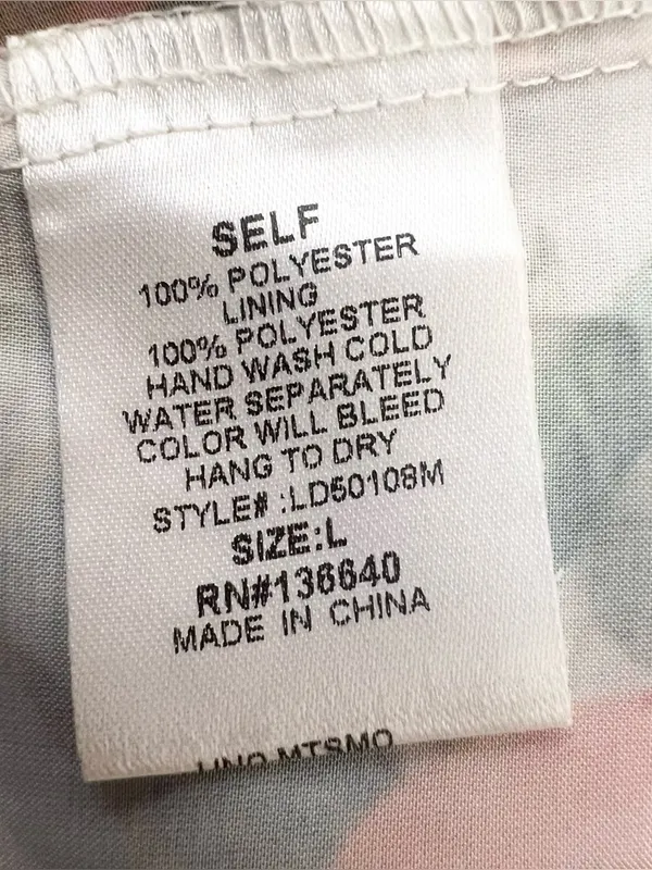 L'ATISTE Cream Floral Satin Halter Maxi Dress with Slit Size Large - Image 11
