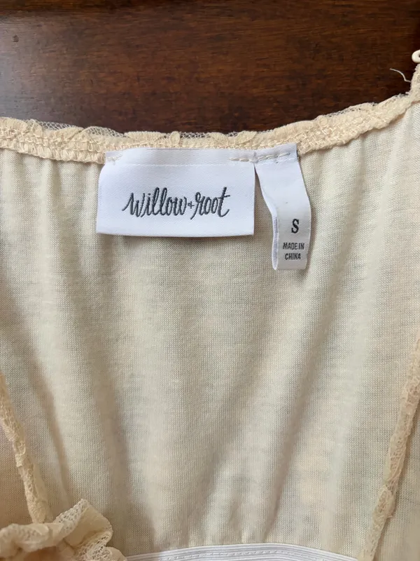 Free People Cream Top - Image 3
