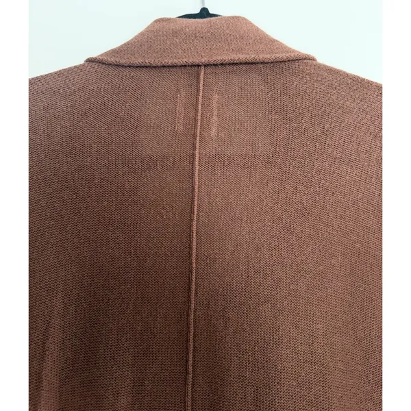 Free People We the Free Oversized Knit Cardigan Brown Women's Size Medium - Image 4