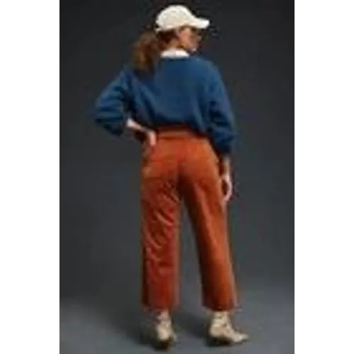 Maeve by Anthropologie The Colette Corduroy Wide Leg Pants Bronze 29 NEW - Image 2