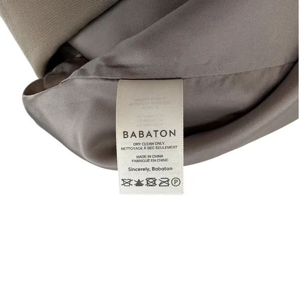 Aritzia Babaton Agency Oversized Single Breasted Blazer Taupe Brown Size Small - Image 13