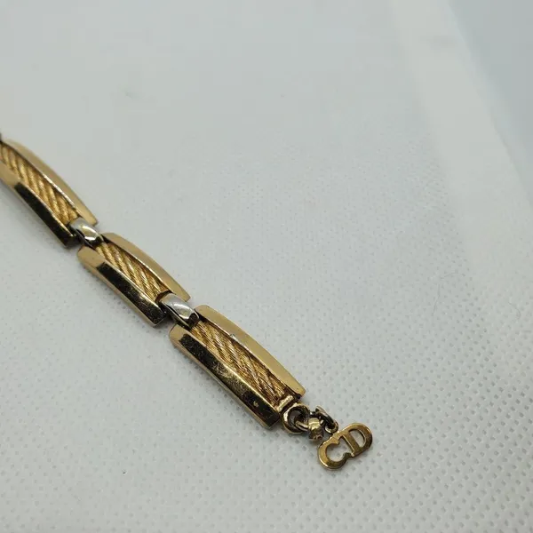 Christian Dior Gold & Silver Bracelet - Image 2