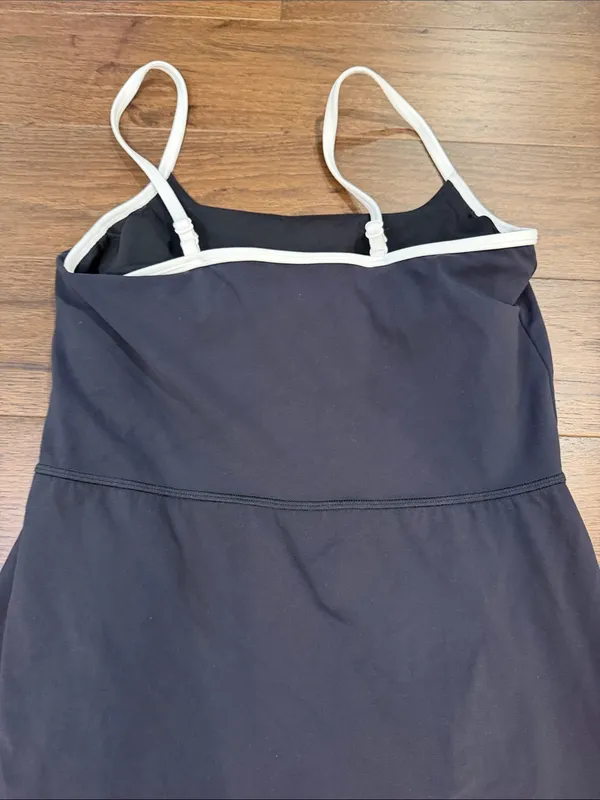 All in Motion Black Soft Wrap Active Tennis Dress Size S/M - C1-512 - Image 6