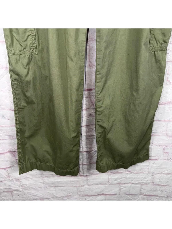 Rewash Olive Green Cargo Pants Womens Size 1/25 Wide Leg Utility Pants - Image 4