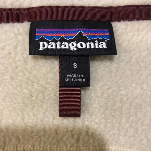 Patagonia Retro Pile Hoody Full Zip Jacket Cream - Image 7