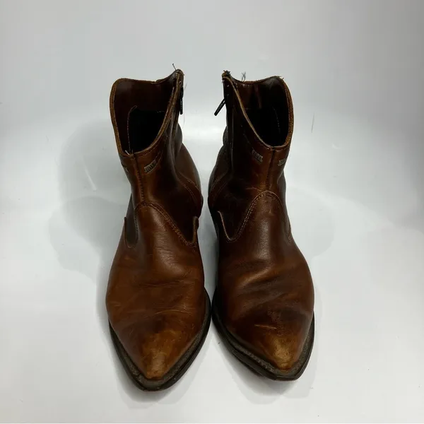 Laredo ankle‎ leather cowboy boots size 6 - Image 2