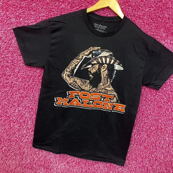 Post Malone F-1 Trillion Album T-Shirt Medium - Image 3