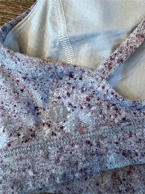Lululemon Free To Be Serene Bra Womens 6 Summer Haze Multi Excellent Strappy - Image 7