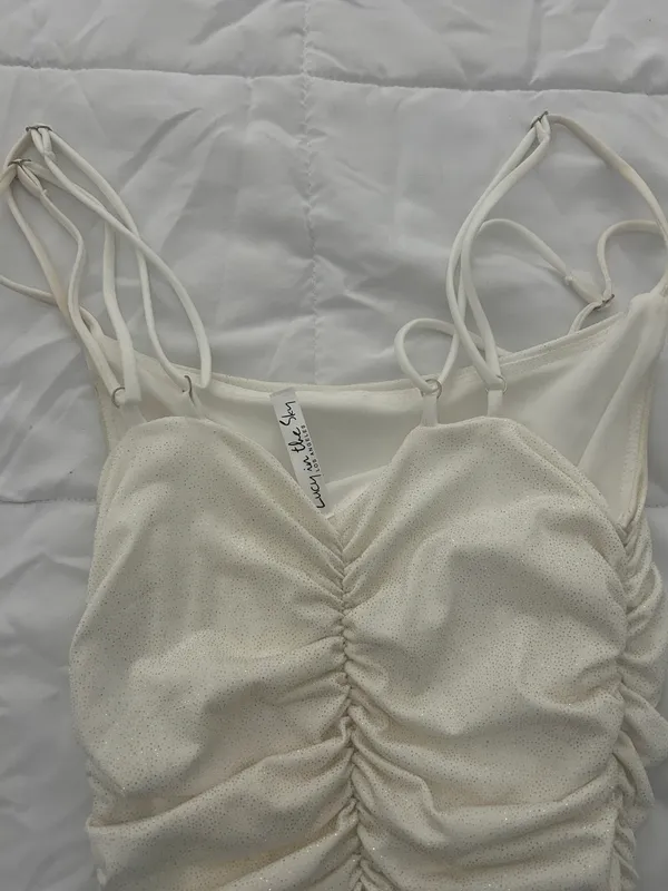 Lucy in the Sky white mini dress - Image 2