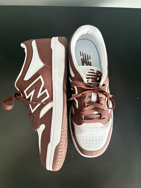 Brown New Balance Dunk Shoes - Image 2