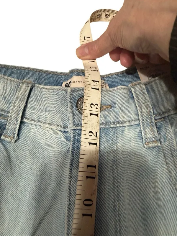 So Womans distressed/high-rise/Baggy Jeans Sz 11/30 NWT - Image 6