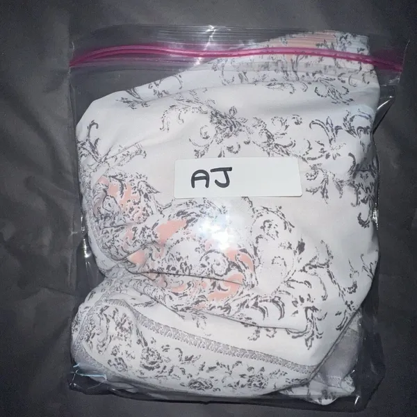 Philosophy‎ Grey Ivory Pink Floral Sleeveless Crew Neck Mini Dress Large Lined - Image 10