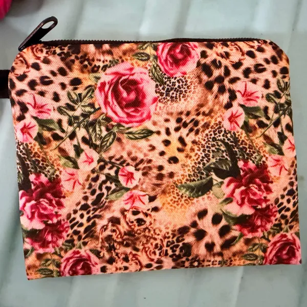 Floral‎ Leopard Print Key & Card Holder Set - Image 2