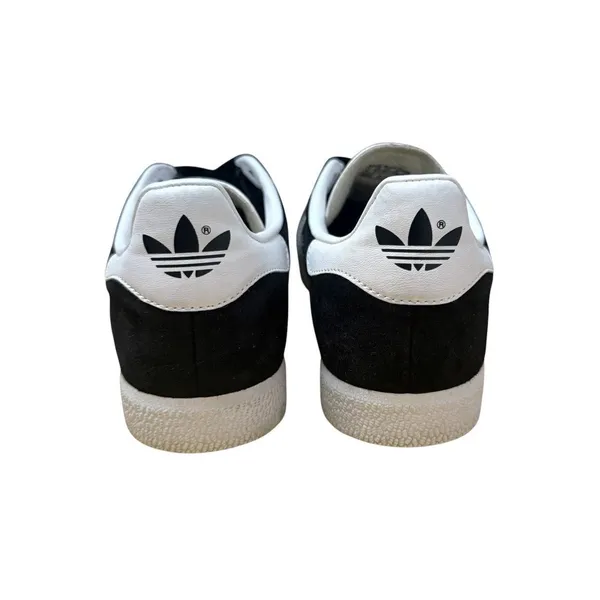 Adidas Gazelle Women's Sz 6 Core Black Suede White Sneakers Shoes Lace Up BA9595 - Image 6