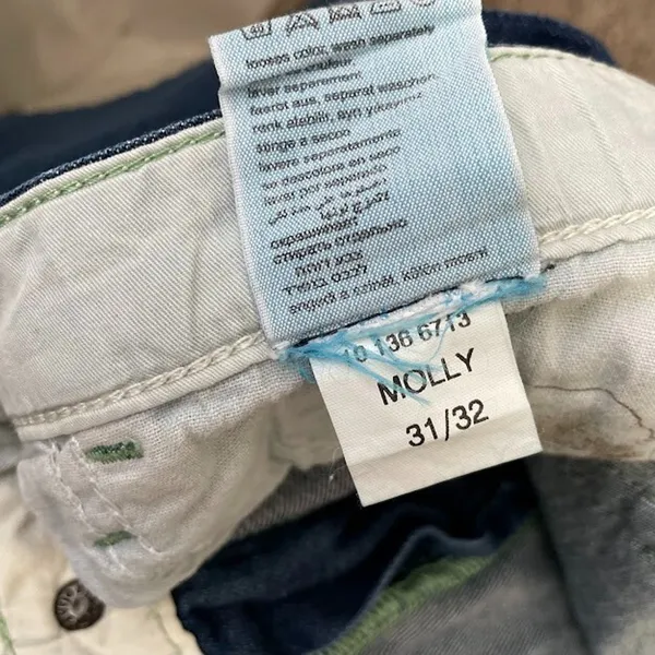 Mavi Molly Womens Size 31 32 Organic Cotton Denim Boot Cut Blue Jeans Festival - Image 10