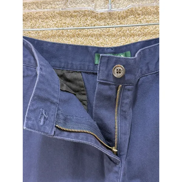Flawed Lauren Ralph Lauren Navy Blue Chino Shorts‎ 100% cotton country club - Image 7