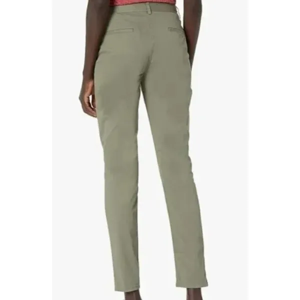 NWT Theory Boyfriend Pant in Faded Army Casual Twill Sz. 6 - Image 2