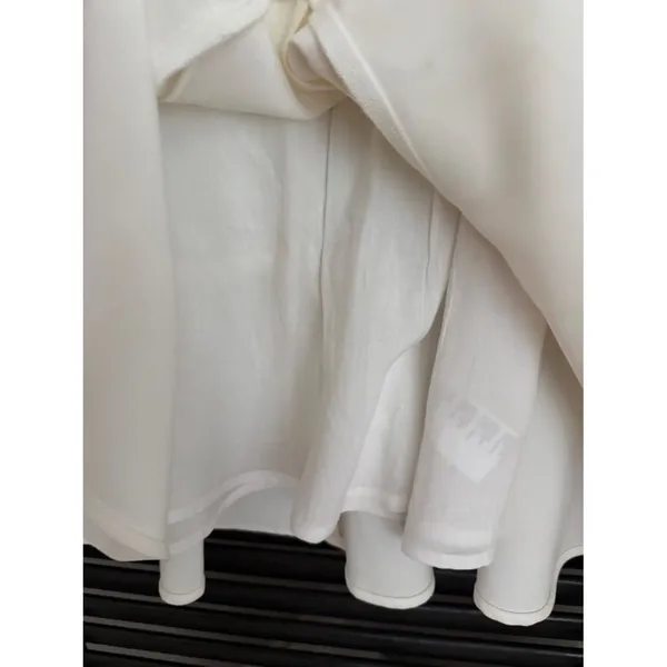 Aryn K Sugar High White Sleeveless Dress Size S Bride Bridal Wedding - Image 9