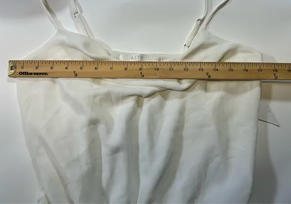 ASTR The Label White Cowl-Neck Bodysuit Size Large - Image 5