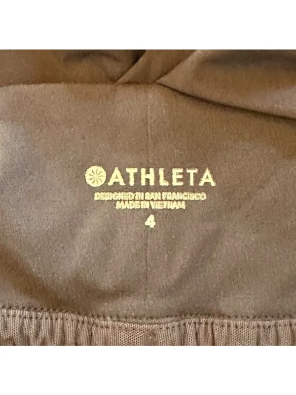 Athleta Black Attitude Jogger Pants Ruched Lightweight Athleisure Size 4 - Image 5