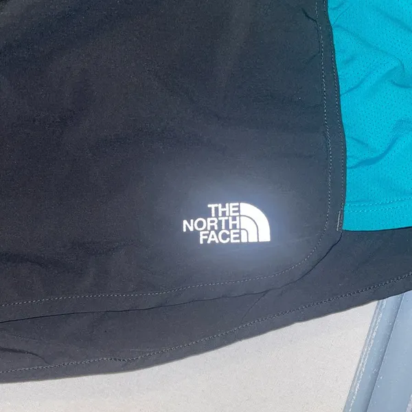 North Face running shorts size Large Blue - Image 2