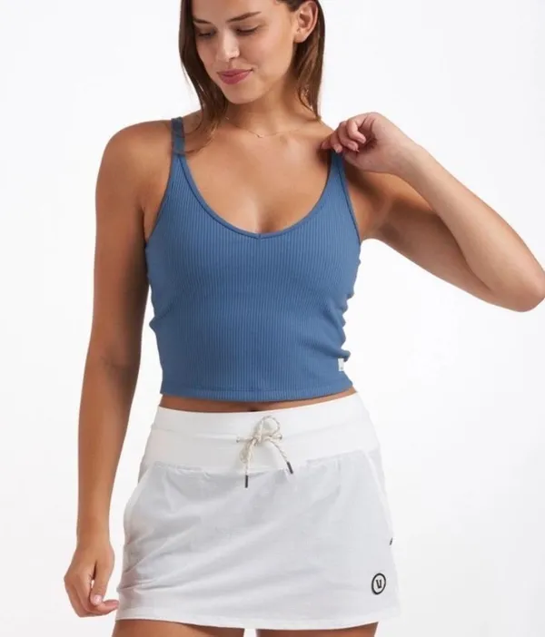 Vuori Rib Crop Tank Top - Image 8