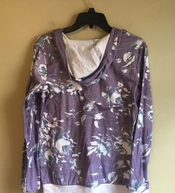 Fashion medium purple pullover Purple - Image 4