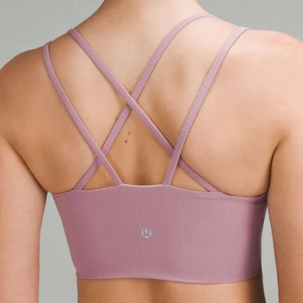 Lululemon Like a Cloud Ribbed Longline Bra *Light Support, B/C Cup - Image 5