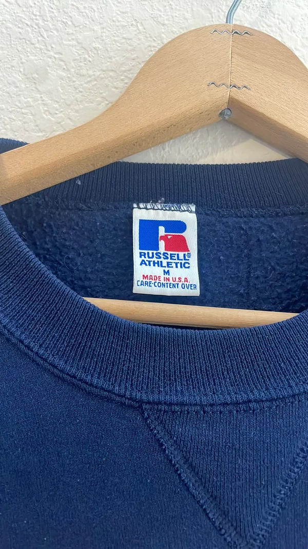 Vintage Auburn Russell Sweatshirt 90s - Image 5