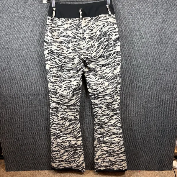 BURTON Womens XS Snowboard Snow Pants Marcy High Rise Pant‎ Zebra Camo, NWT $229 - Image 3
