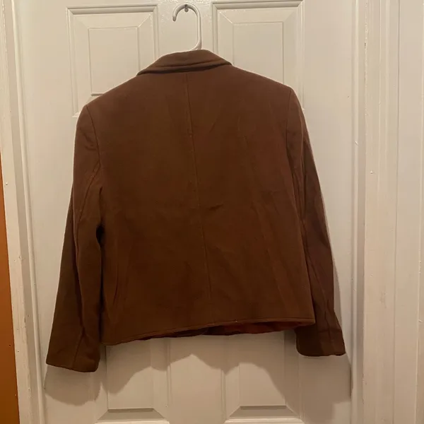 Elegant Brown Blazer Size M - Image 6