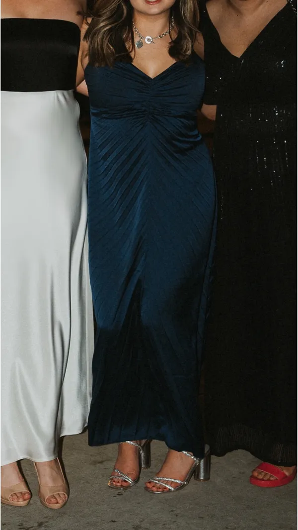 Abercrombie Giselle Pleated Maxi Dress - Image 6
