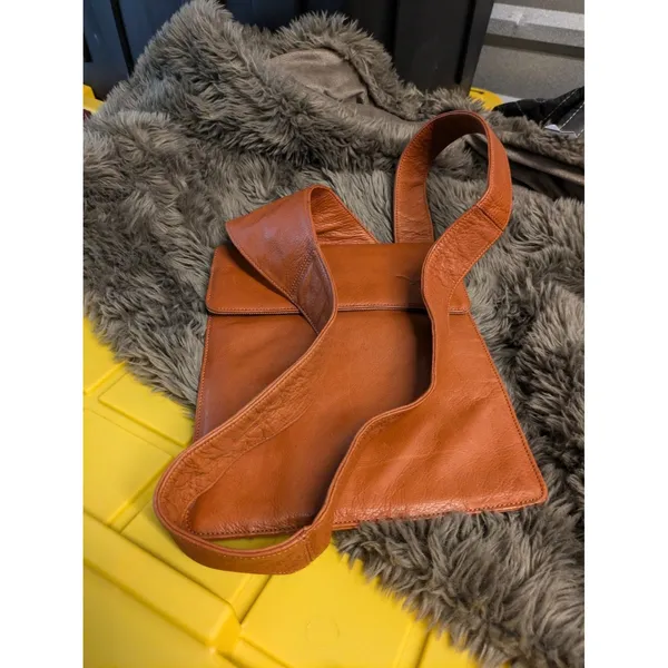 Vintage Canyon Outback Tote-Adobe Clay-Cowhide Leather - Image 9