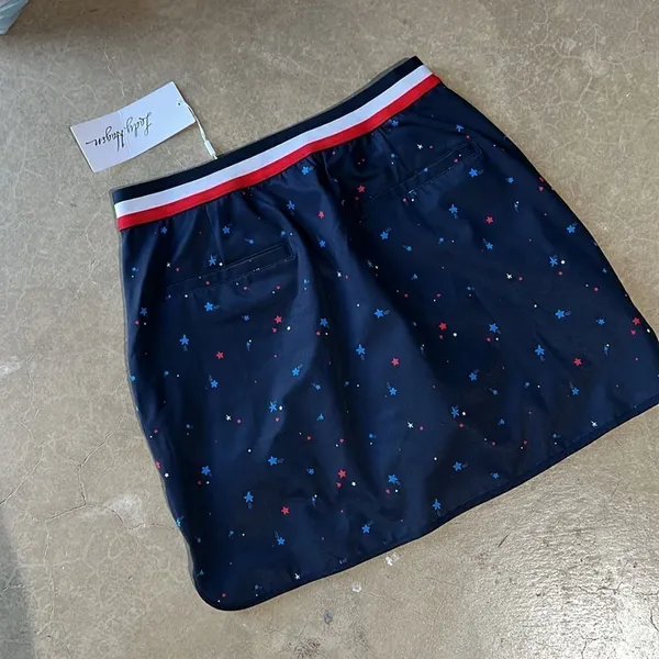 Lady Hagen Golf Skort Size‎ XS Blue Patriotic Star 4th of July Skirt NEW B22 - Image 8