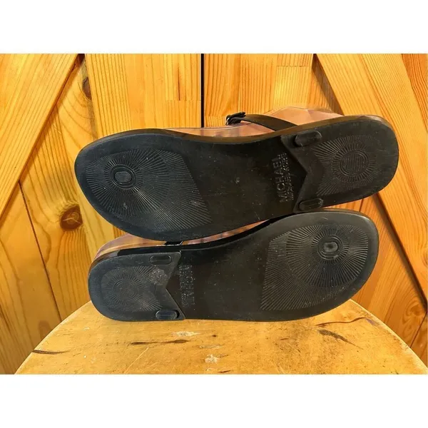 Michael Kors Flip Flop Sandal Women's US 8M Black Slip-On - Image 6