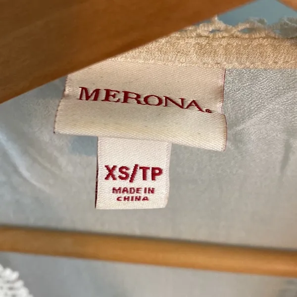 Merona XS BEAUTIFUL Sheer Women's Kimono Cardigan Wrap Extra Small - Image 4