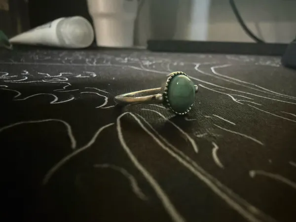 Turquoise Ring Boutique Silver - Image 3