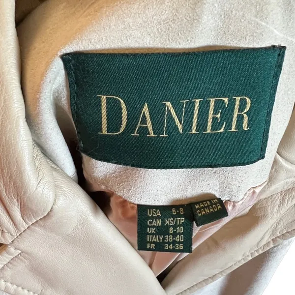 Danier‎ Leather Blazer Size XS - Image 5