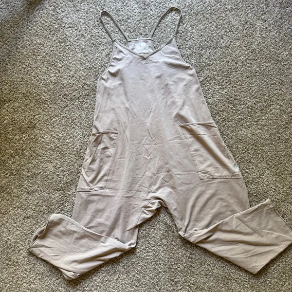 Free People Hot Shot Onesie NWOT Medium Mocha Latte FP Movement - Image 4