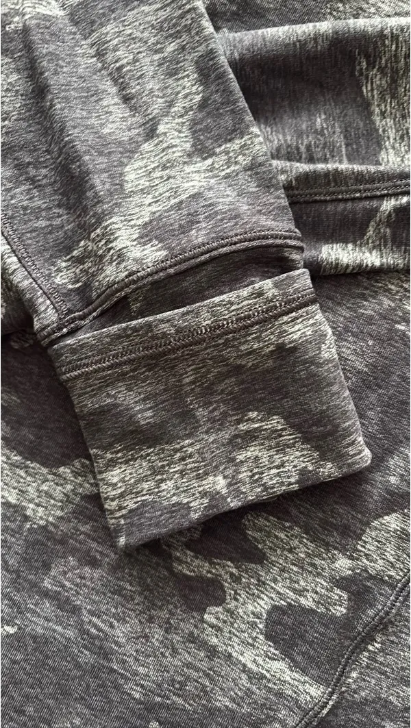 EUC Lululemon Warm Stabilizer 1/2 Zip Running Jacket Size 8 - Image 3
