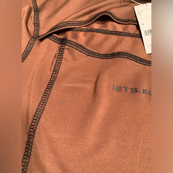 NWT BDG urban outfitters iets frans Brown Long Sleeve Top - Image 2