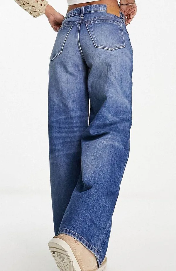 Weekday ASOS Ample Low Rise Baggy Jeans - Image 4