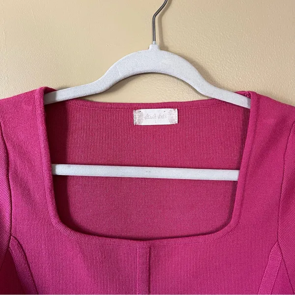 Altar'd State Fuchsia Crop Top - Image 2